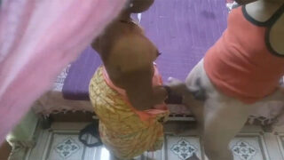 Sexy village maid sex with young guy