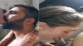 Desi slim wife xxx village kissing and blowjob