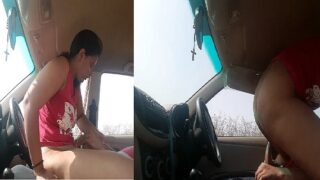 Desi girl nude fucking in car outdoor sex MMS