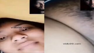 Girlfriend video call naked village pussy showing