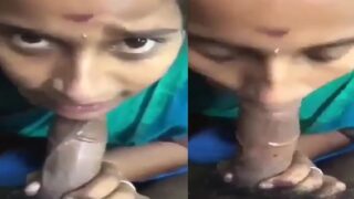 Tamil wife gives blowjob to clerk in office for favour