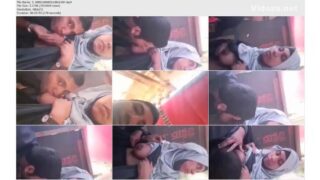 Ajmer muslim college girl big boob sucked in cafe by lover